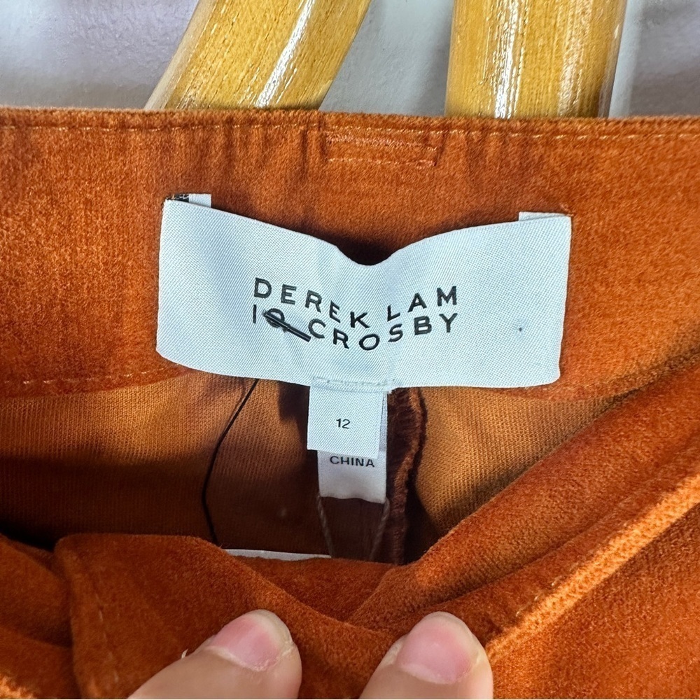 NWT Derek Lam 10 Crosby Rust Pants sz 12 - Picture 5 of 5